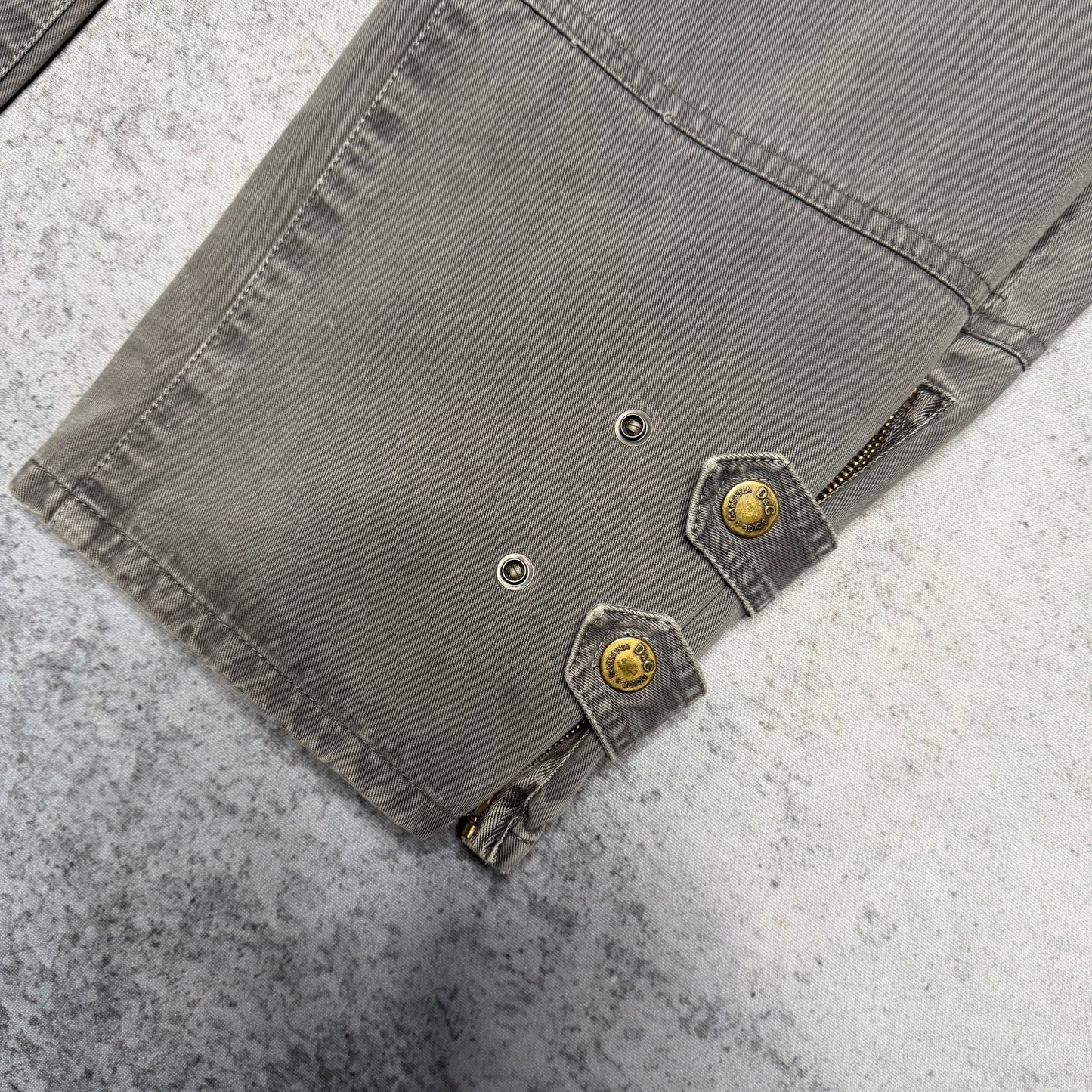 Dolce Gabbana AW2003 Backpacker Cargo Pants grey (28)