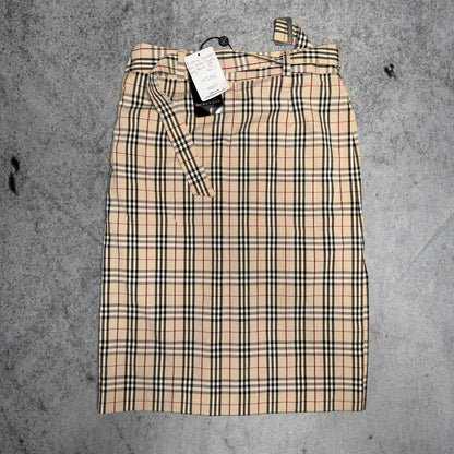Burberry London 00s Nova Check Monogram Skirt Rock Long (fits M)