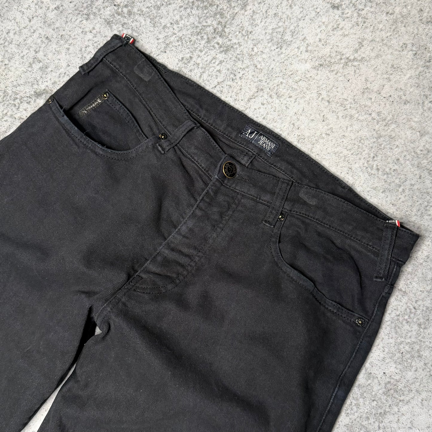 Armani Jeans Straight Jeans black (W33)