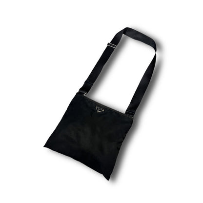 Prada Milano Messenger Bag Vintage black