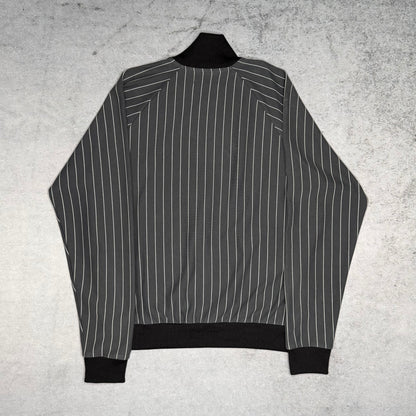 Fred Perry Track Jacket Pin Stripes grey white (M)