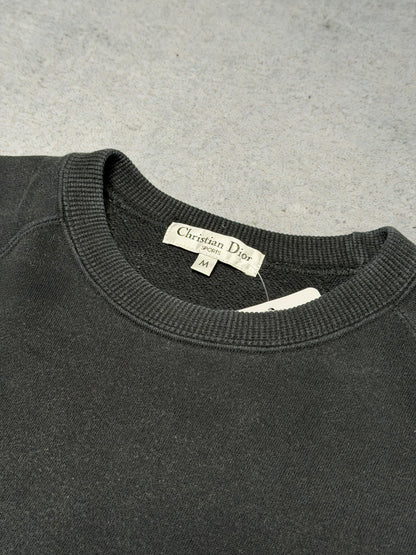 Christian Dior Sports 90s Vintage Spellout Logo Crewneck Sweater navy (S)