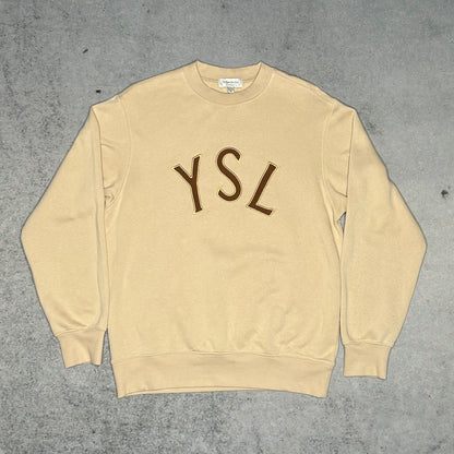 YSL Yves Saint Laurent homme big spellout Sweater