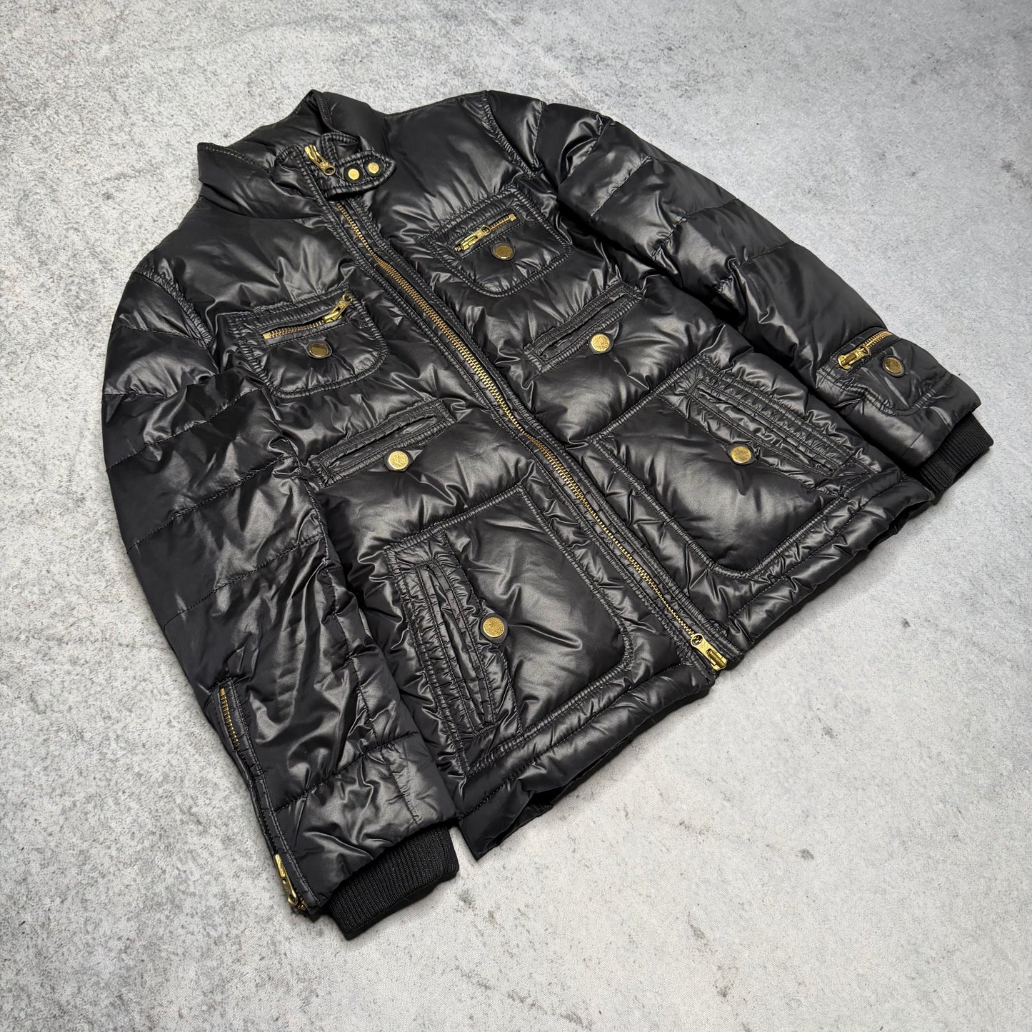 Fay Y2K Nylon Designer Puffer black (S)