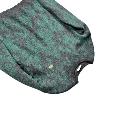 Lacoste Knit Sweater Vintage Chemise 80s "Camo"