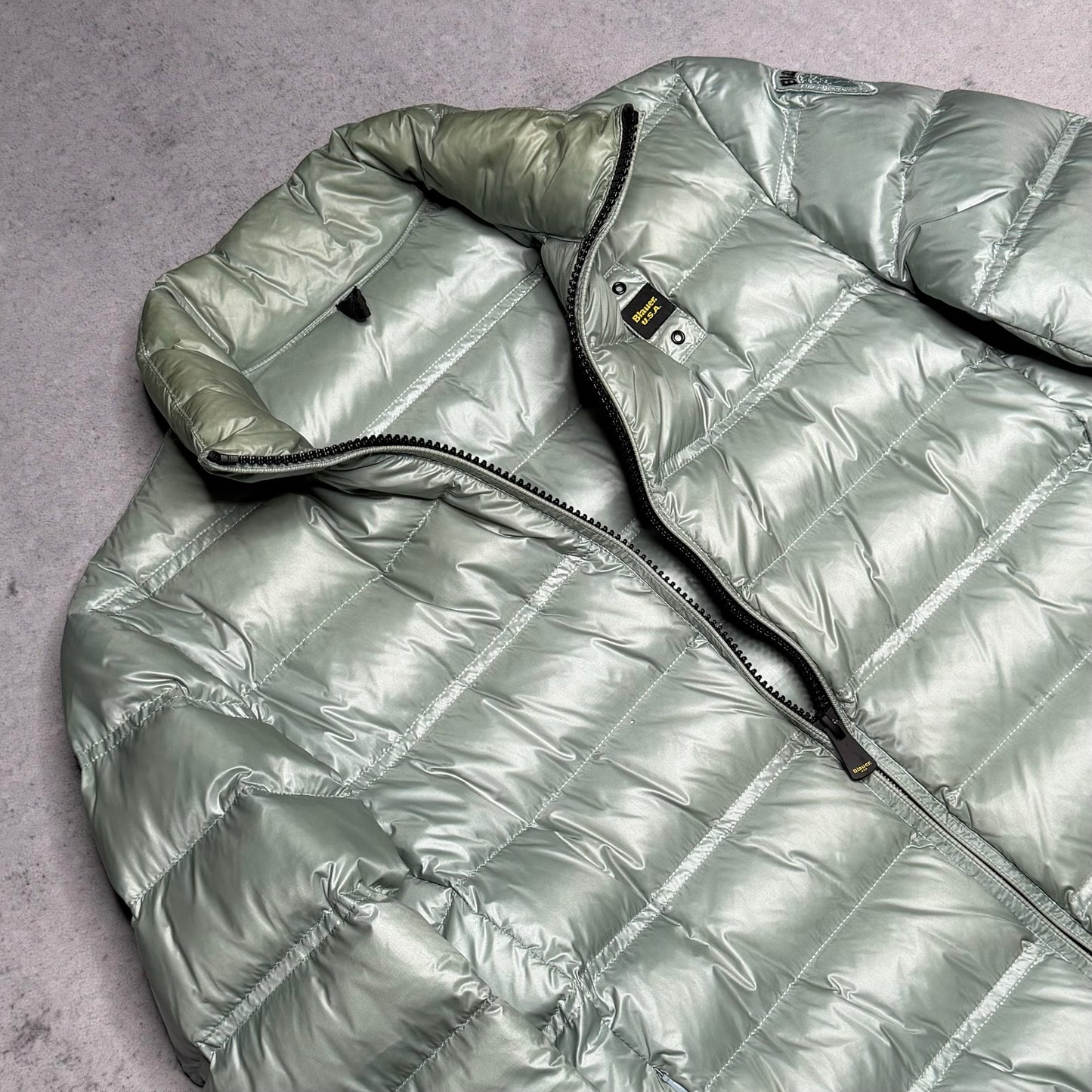Blauer USA Blouson Down Puffer Jacket mint (M)