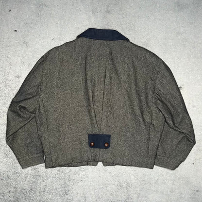 Christian Dior Sports Vintage 90s Cropped Tweed Jacket (fits S)