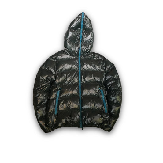 Duvetica Dionisio Full Zip Puffer Jacket dark green