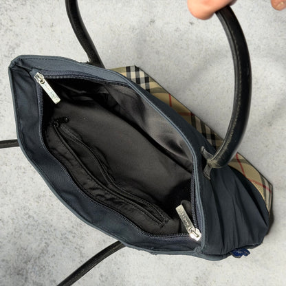 Burberry Blue Label Vintage Shopper Bag black