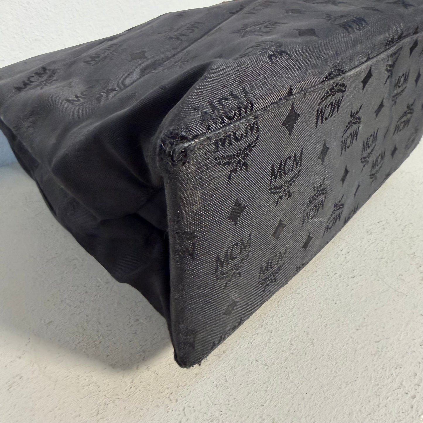 MCM Vintage Handbag Canvas Shopper