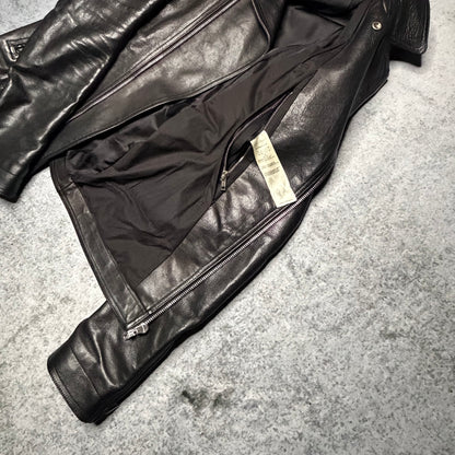 Rick Owens SS17 Stooges Smooth Calf Leather Jacket LCW (fits M)