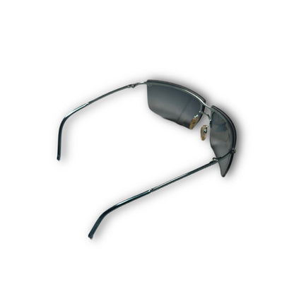 Gucci Vintage Frameless Sunglasses Shades GG green