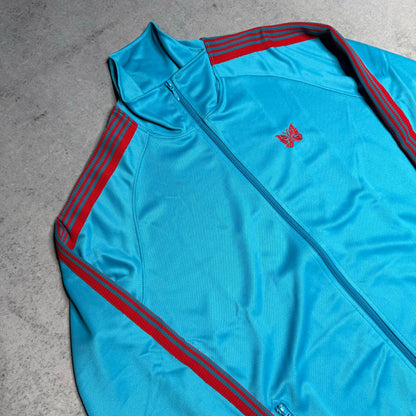 Needles Japan Poly Smooth Track Jacket Electric Blue Red (XL)