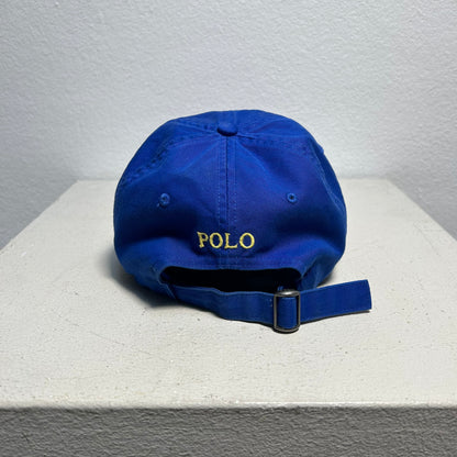 Polo Ralph Lauren Cap 90s navy yellow