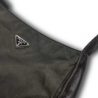 Prada Leather Strap Nylon Bag Vintage