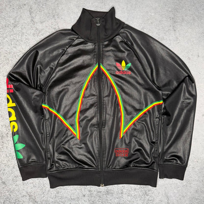 Adidas Vintage Chile62 Track Jacket Reggae Jamaica black (S)