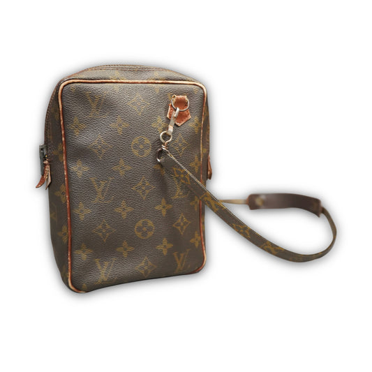 Louis Vuitton Vintage Danube PM Monogram Canvas Crossbody Bag 2