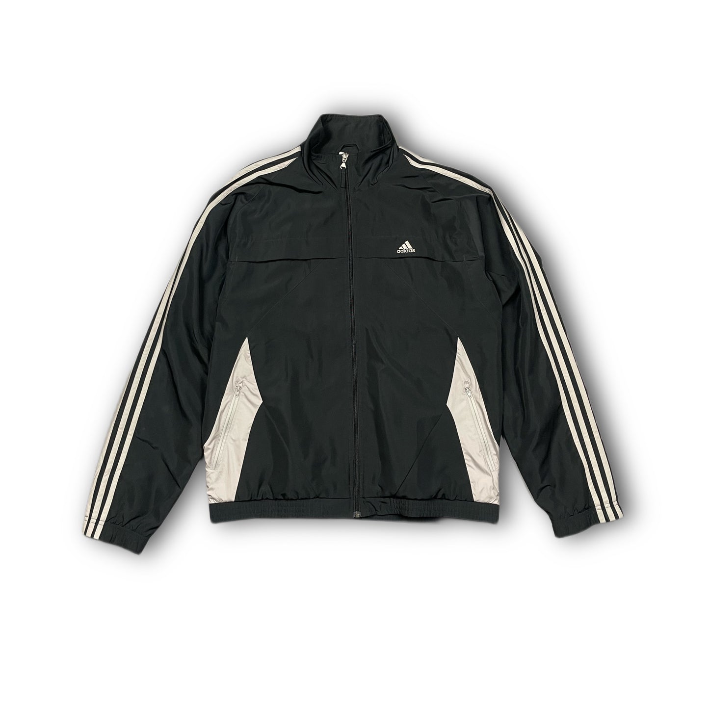 Adidas 2000s Vintage Tracksuit Set black grey