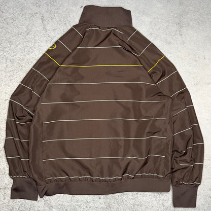 Nike 00s Striped Track Jacket Total 90 brown (XL)