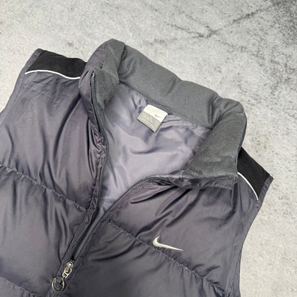 Nike 00s Puffer Gilet Weste grey black (S)