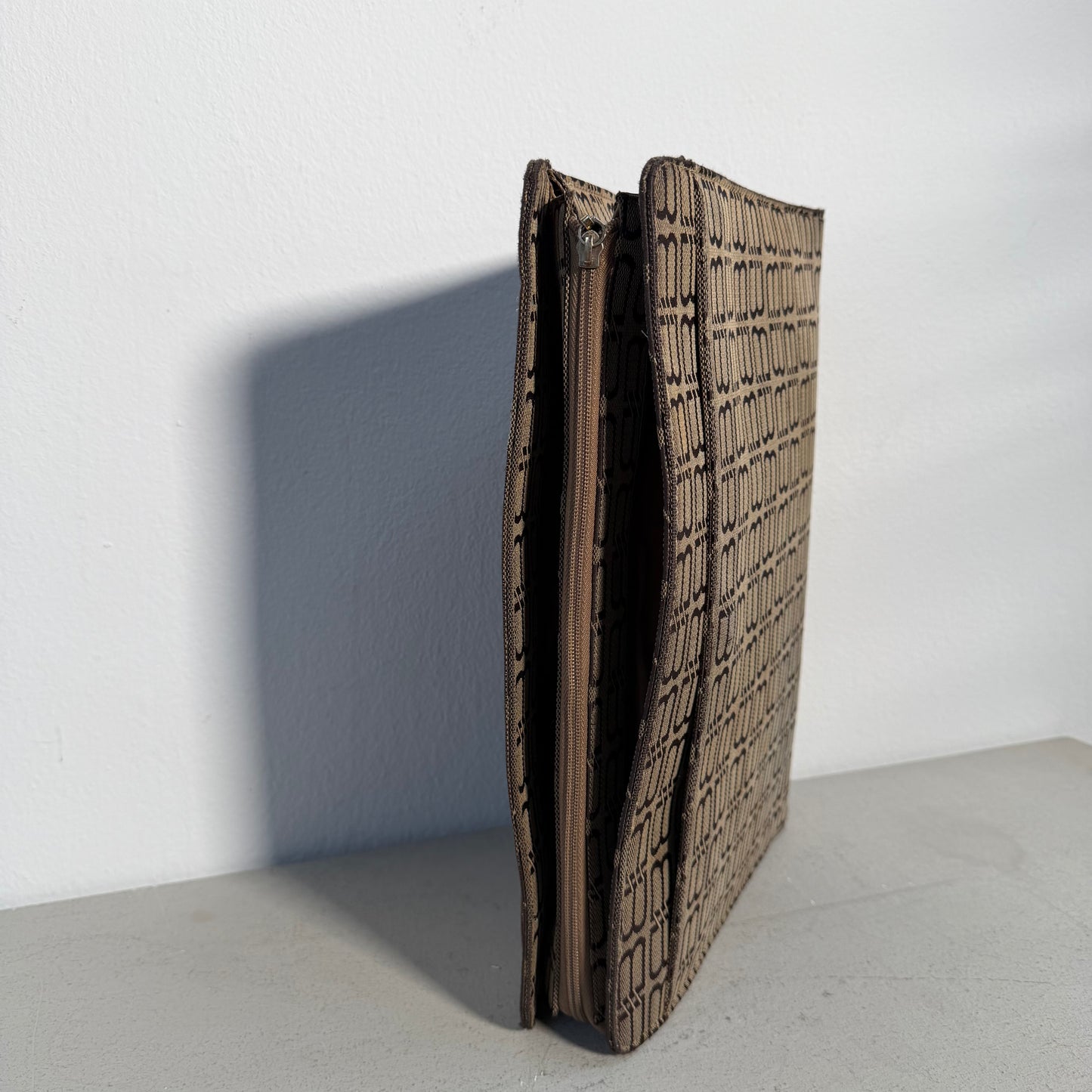 Balenciaga Vintage BB Monogram Canvas Clutch (Large Size)