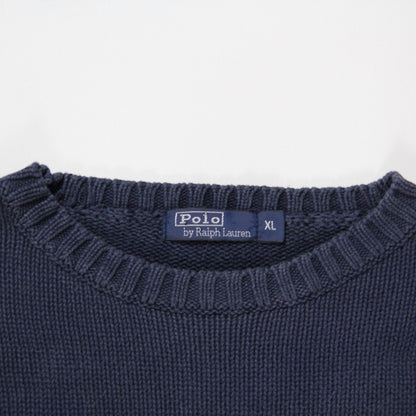 Polo Ralph Lauren Vintage Wool Sweater navy