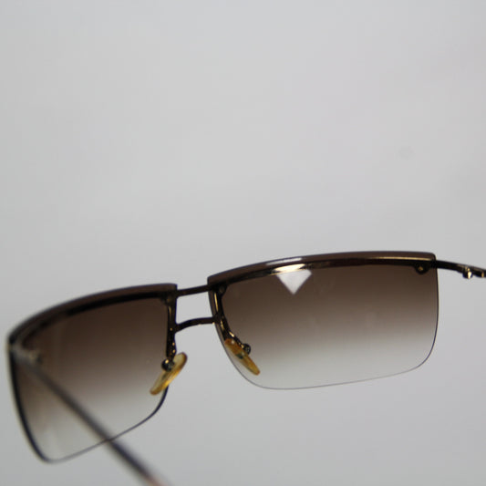 Gucci Signature Sunglasses Y2K Frame-less Colour Fade