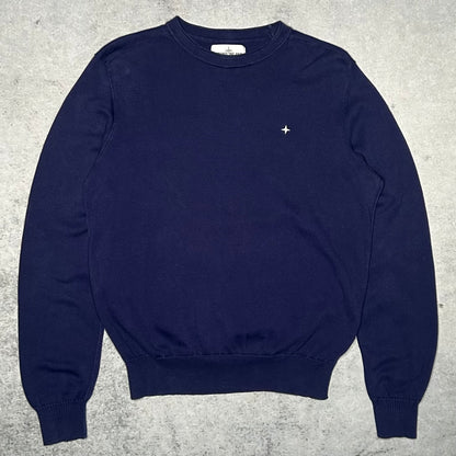 Stone Island Crewneck Sweatshirt navy blue (M fits S)