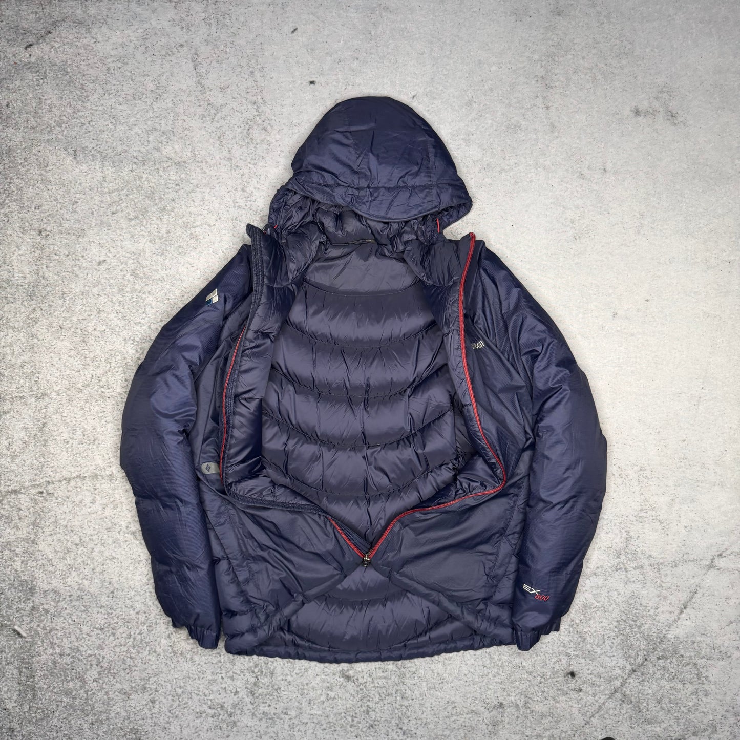 Montbell Japan EX800 Down Puffer Jacket blue (M)