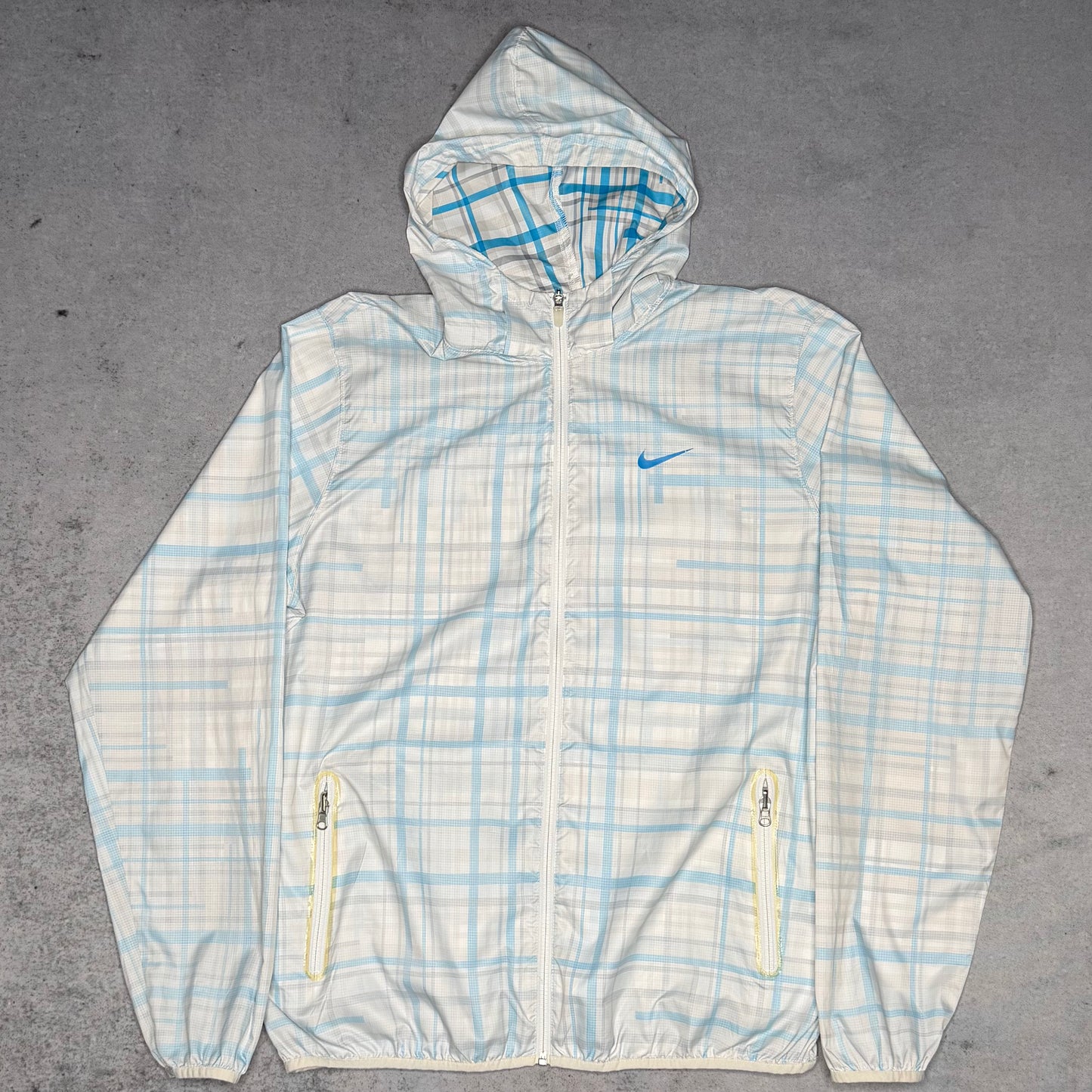 Nike 2010 Plaid Hooded Track Jacket (XL)