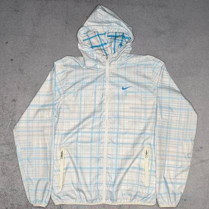 Nike 2010 Plaid Hooded Track Jacket (XL)