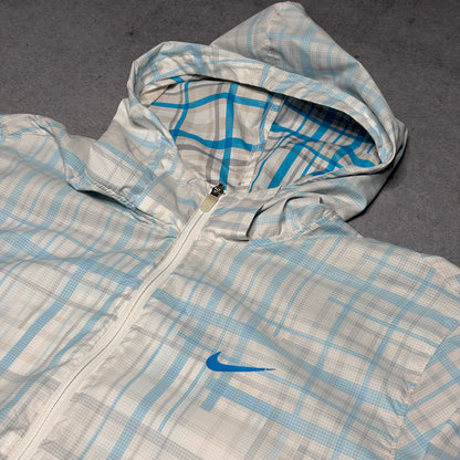 Nike 2010 Plaid Hooded Track Jacket (XL)