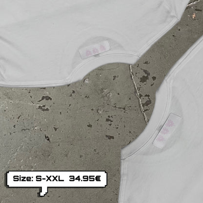 Second Chance x salón Collab Logo Print T-Shirt white