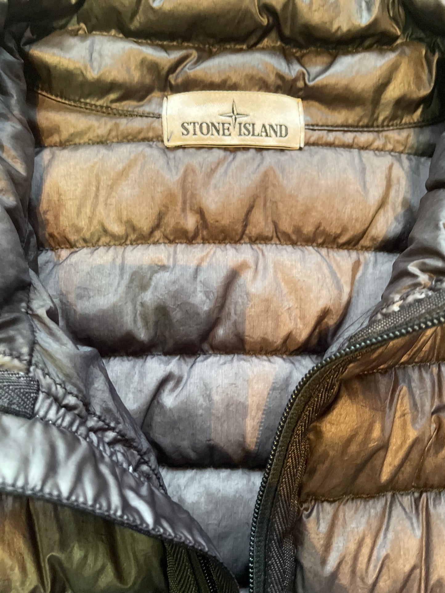 Stone Island Garment Dyed Down Puffer jacket black (XL)