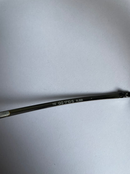 Gucci Vintage Frameless Sunglasses rosé Y2K