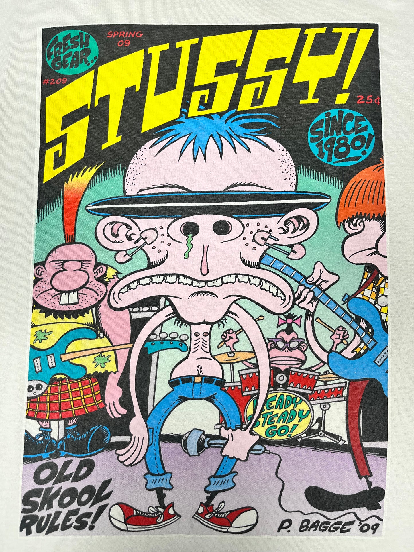 Stüssy Peter Bagge Hate Comic Tee Vintage 2009