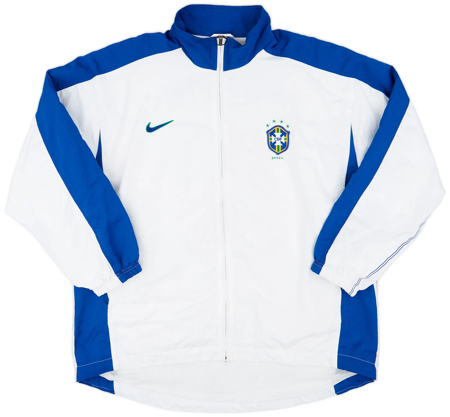 Nike Vintage OG Brasil Track Suit White blue 1998 R9