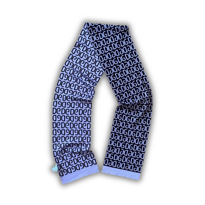 Dolce Gabbana 00s Monogram Scarf lavendel