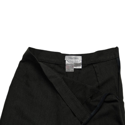 Max Mara Vintage Anzughose Chino Tweed