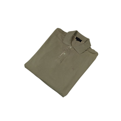 Burberry Poloshirt Check Collar beige