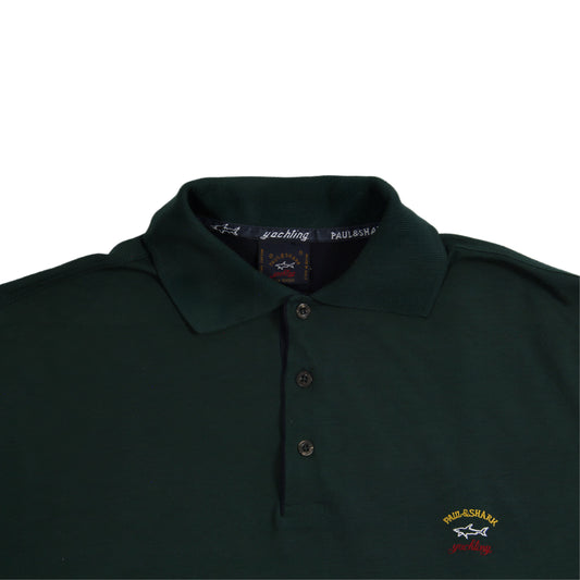 Paul & Shark Vintage Yachting Poloshirt oxford green