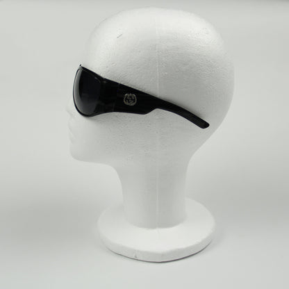 Gucci Sunglasses Y2K Black Svarovski GG Logo