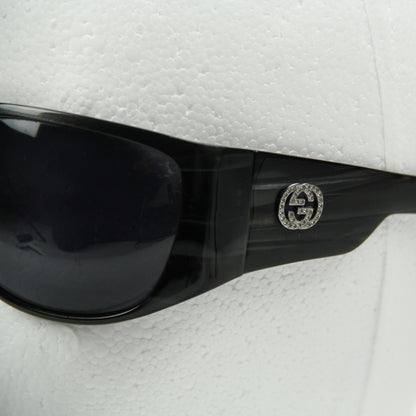Gucci Sunglasses Y2K Black Svarovski GG Logo