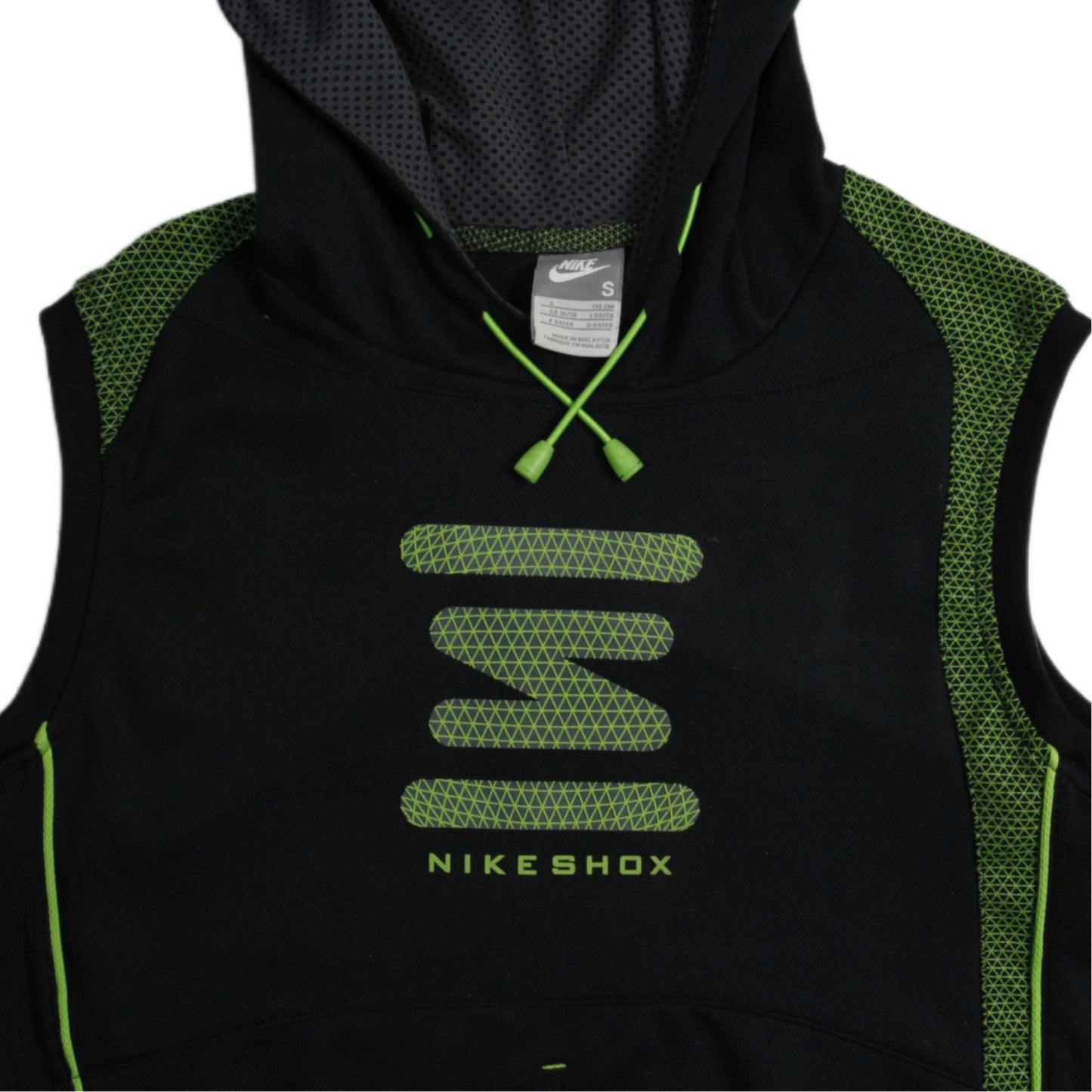 Nike Shox Hooded Tanktop neon green black
