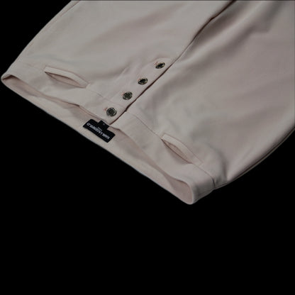 Karl Lagerfeld Paris rosa weite Stoffhose Womens