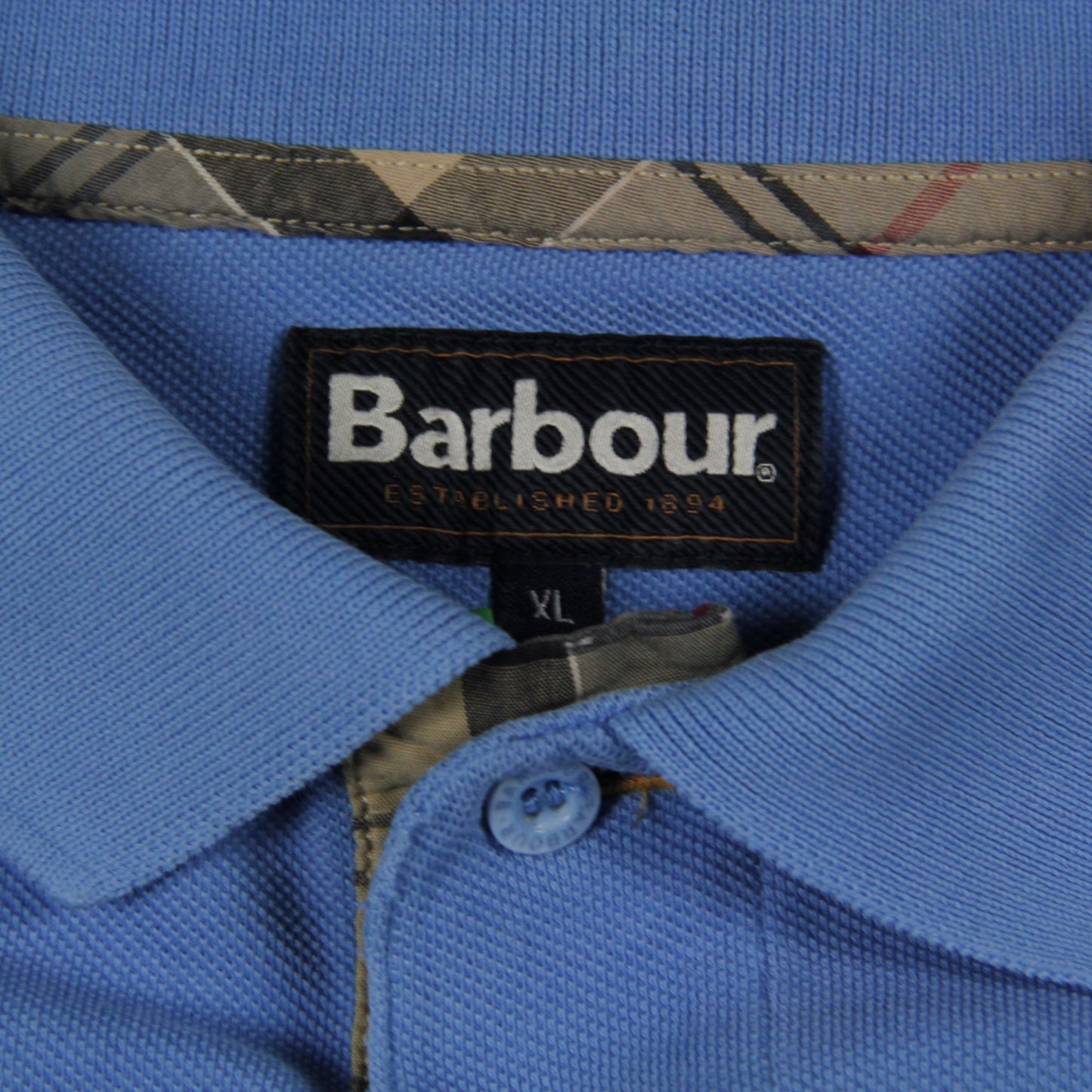 Barbour Vintage Check Collar Poloshirt