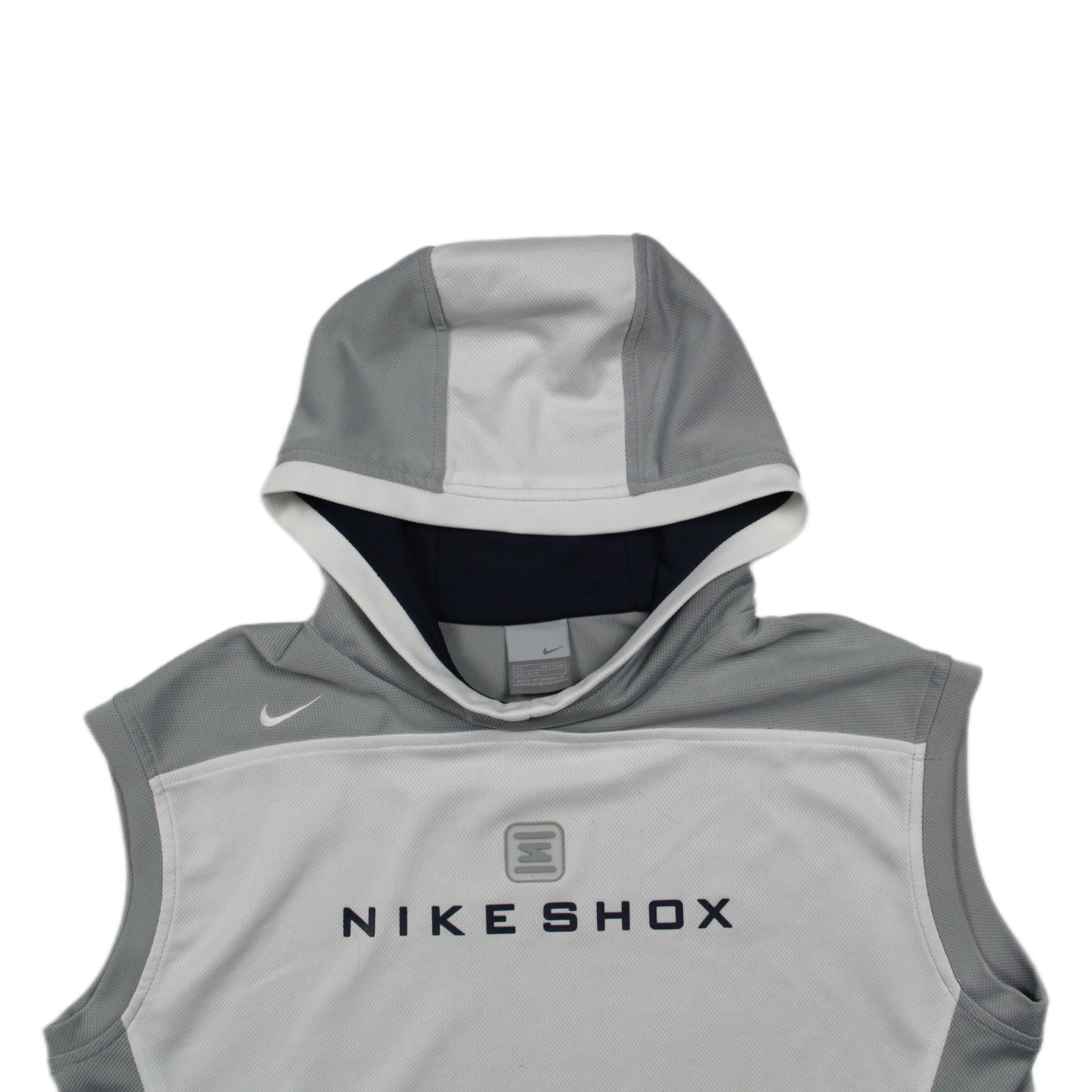 Nike Shox Hooded Tanktop white grey neon green – SECONDCHANCE-EU.COM