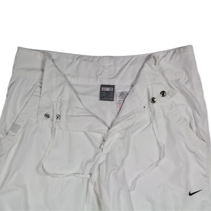 Nike 2000s Tennis Court Trackpants white WOMENS