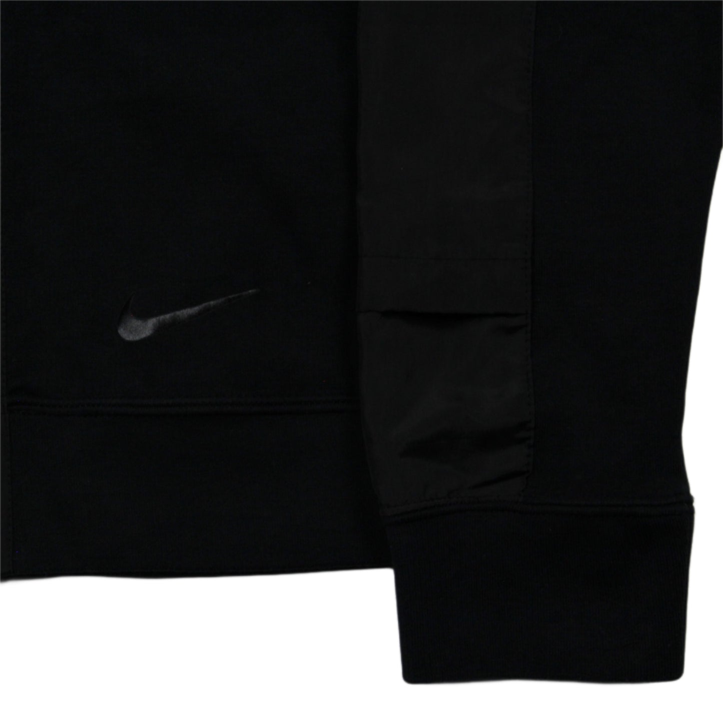 Nike Asymetrical Zip Hoodie Black Womens