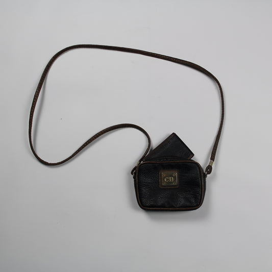 Monogram Leather CD Slingbag
